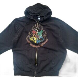Vtg Y2k Harry Potter Universal Studios Zip hoodie